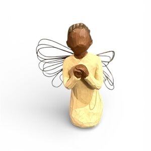 2001 WILLOW TREE DEMDACO ANGEL OF THE SPIRIT SUSAN LORDI FIGURE (SF494)